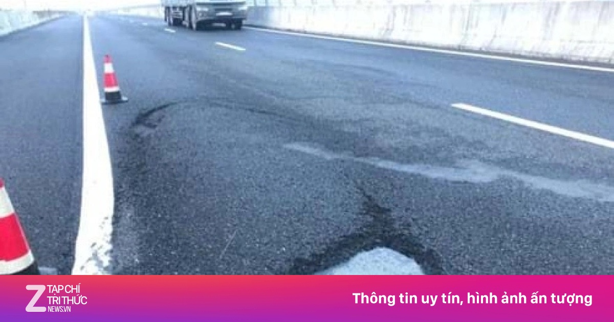 Cao tốc Vĩnh Hảo - Phan Thiết hư hỏng do chất lượng không đảm bảo?