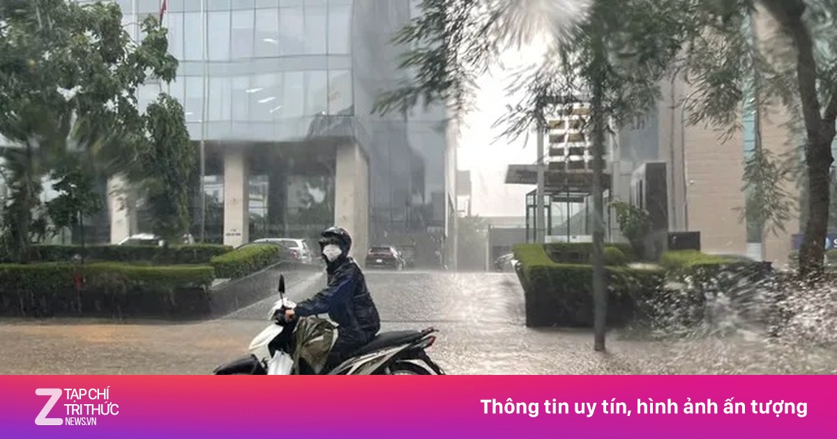 Cảnh báo đợt mưa như trút từ chiều 9/6 ở miền Bắc