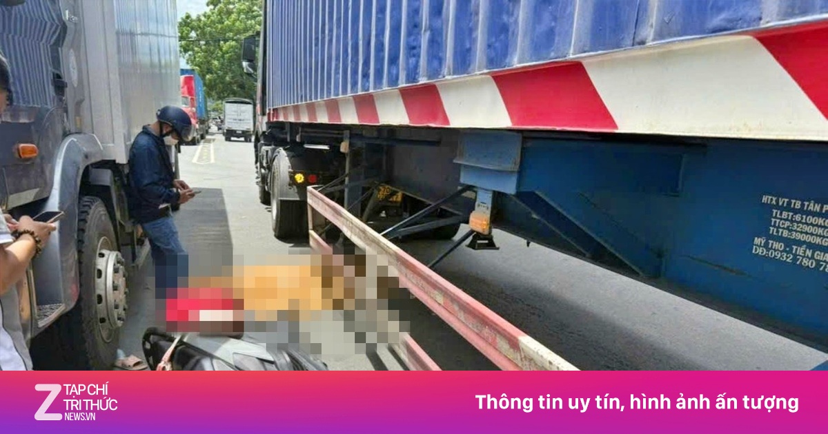 Hai mẹ con tử vong sau va chạm với xe đầu kéo ở cửa ngõ TP.HCM