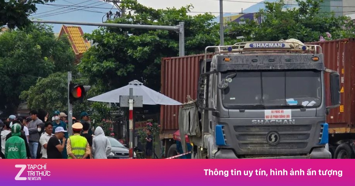 Va chạm xe ben, người đàn ông tử vong trên phố ở Đà Nẵng