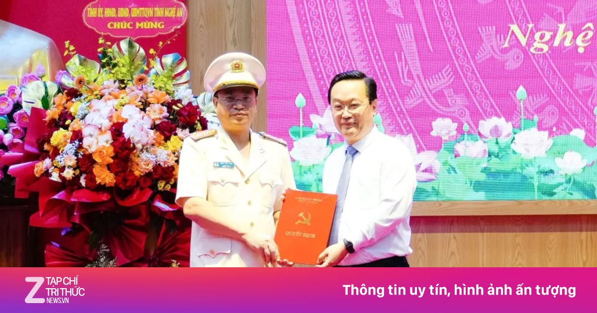 Nghệ An có tân Giám đốc Công an tỉnh
