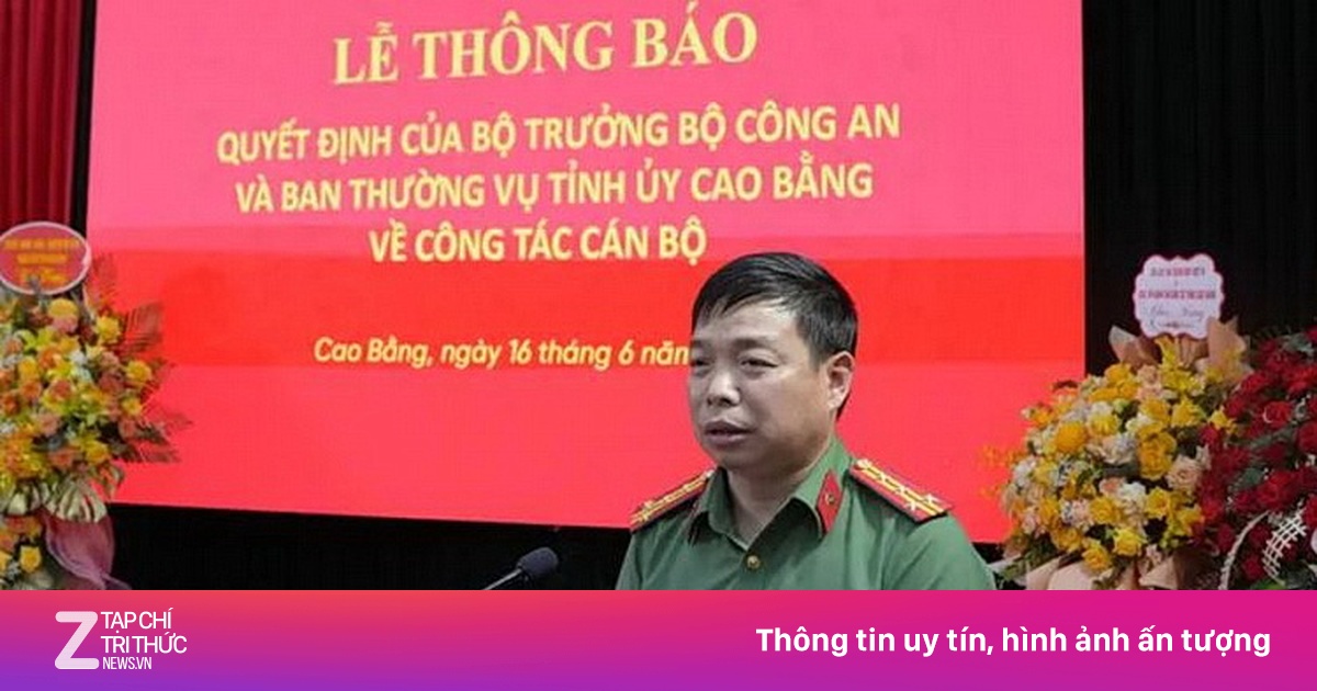 Cao Bằng có tân giám đốc công an tỉnh