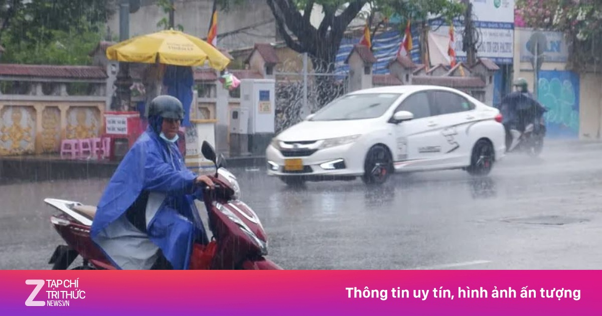 TP.HCM mưa dông kéo dài vào tuần cuối tháng 6