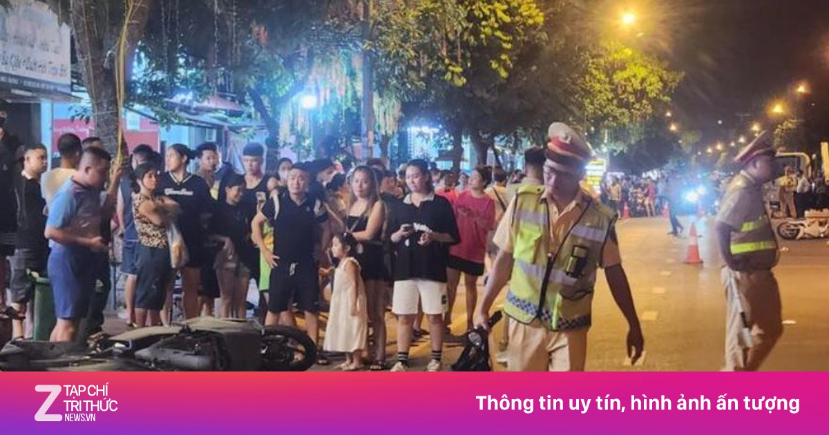 Ôtô 'điên' tông loạt xe máy ở Bắc Ninh, hai cô gái bị thương