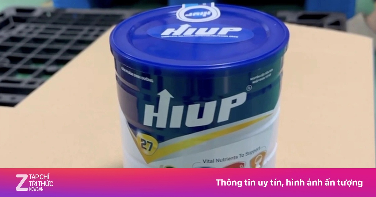 Sữa HIUP giả giá gốc chưa đến 90.000 đồng, bán 546.000 đồng/lon
