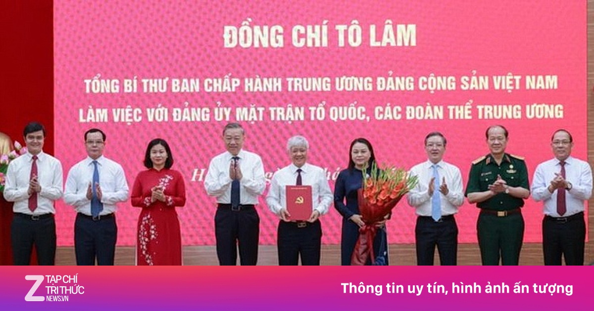 Tổng Bí thư trao Quyết định thành lập Cơ quan Ủy ban TW MTTQ Việt Nam