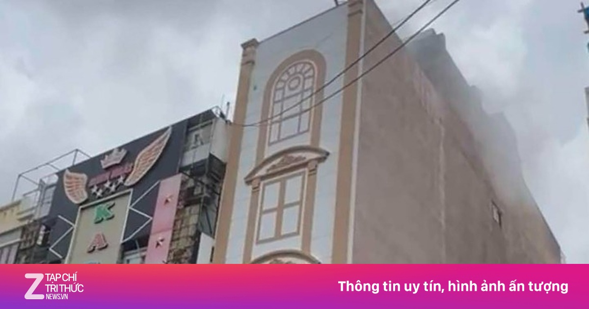 Cháy quán karaoke ở Hải Phòng, 1 người tử vong