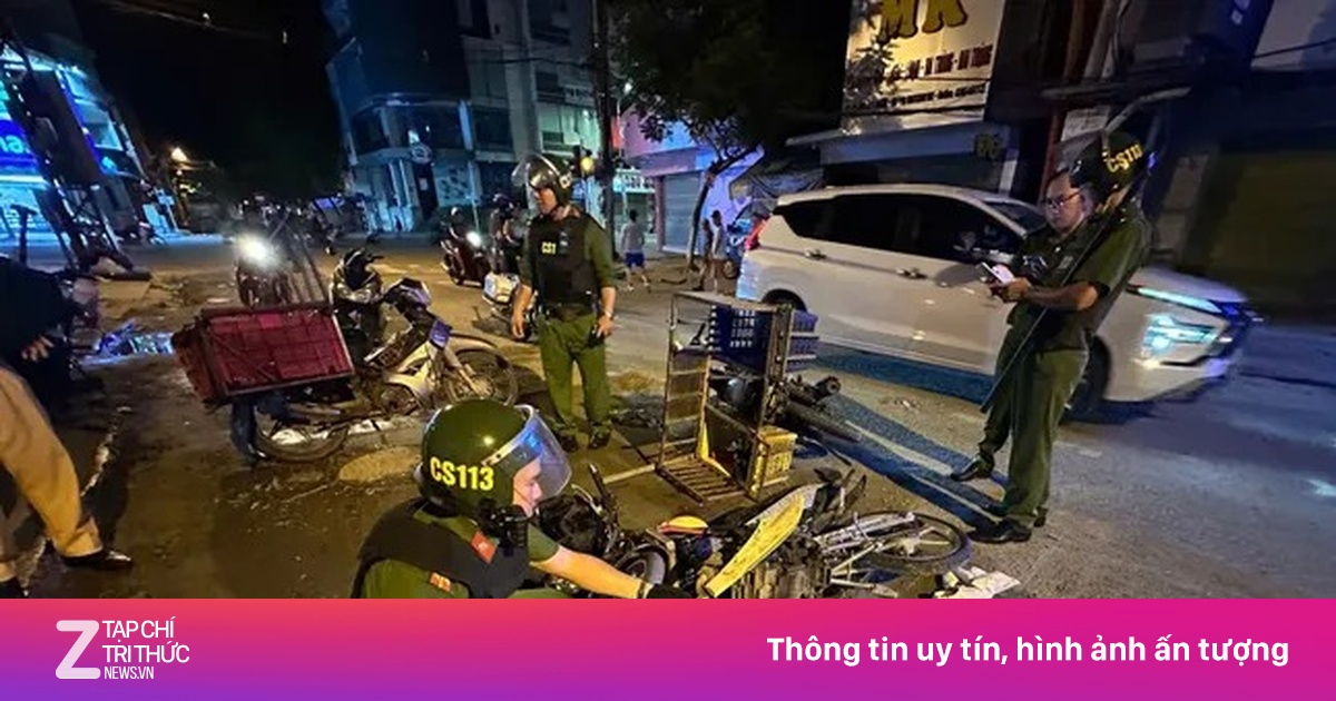 Bắt nhóm đối tượng vác mã tấu đuổi chém người trên đường phố Đà Nẵng