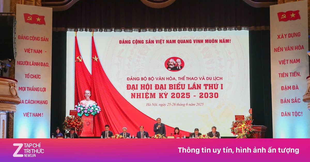 Đại hội Đảng bộ Bộ Văn hóa, Thể thao và Du lịch nhiệm kỳ 2025-2030