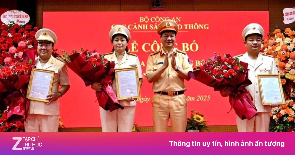 Cục CSGT lần đầu tiên có nữ phó cục trưởng