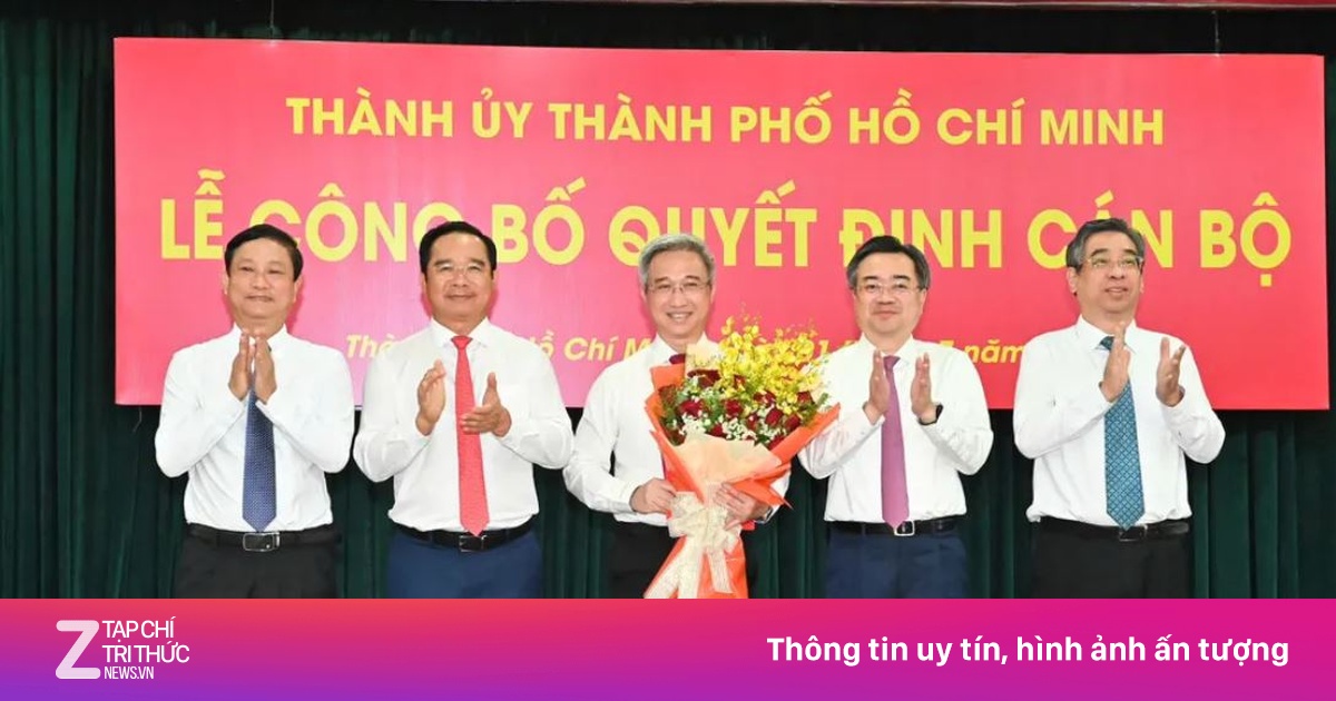 Ông Đặng Minh Thông được chuẩn y làm Phó Bí thư Thành ủy TP.HCM