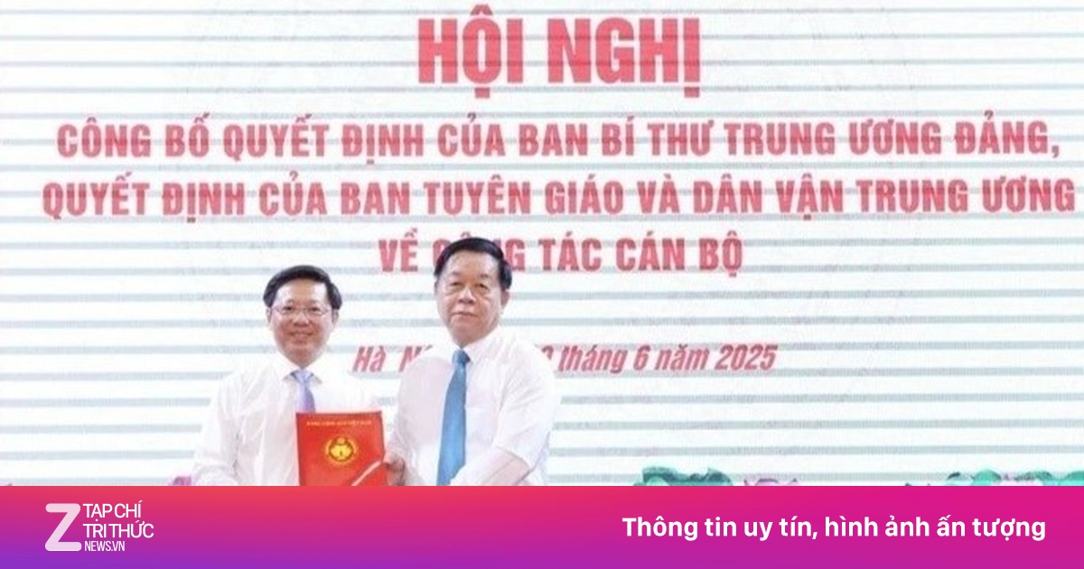 Ông Trần Thanh Lâm giữ chức Phó trưởng ban Tuyên giáo và Dân vận TW