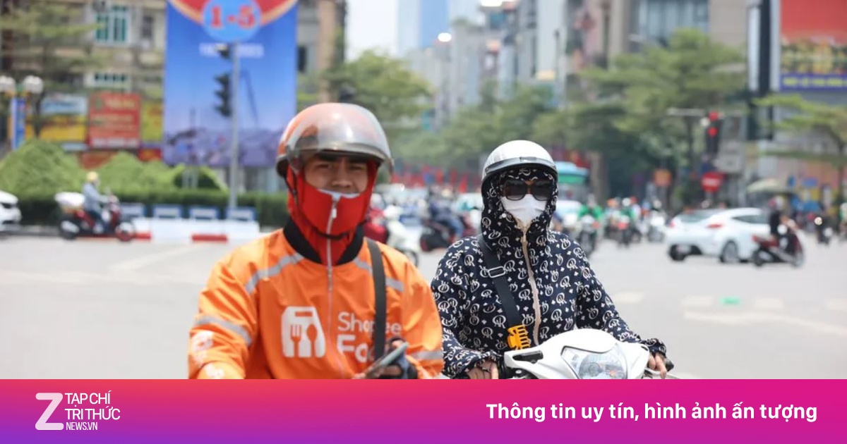 Miền Bắc nắng nóng gay gắt trước khi đón mưa lớn