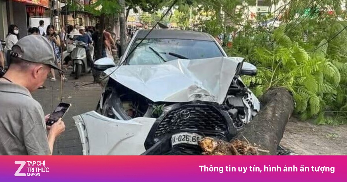 Giám đốc Công an Hà Nội chỉ đạo điều tra vụ ôtô tông loạt xe máy