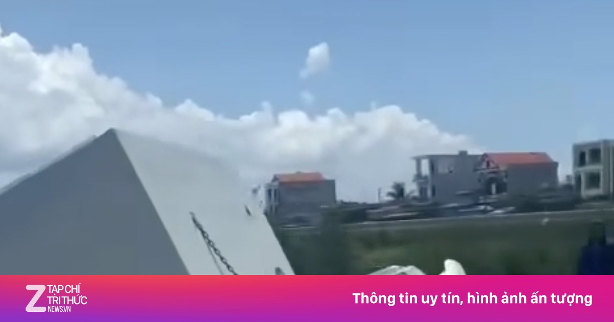 Xử phạt tài xế container làm rơi ống cống bê tông xuống đường cao tốc