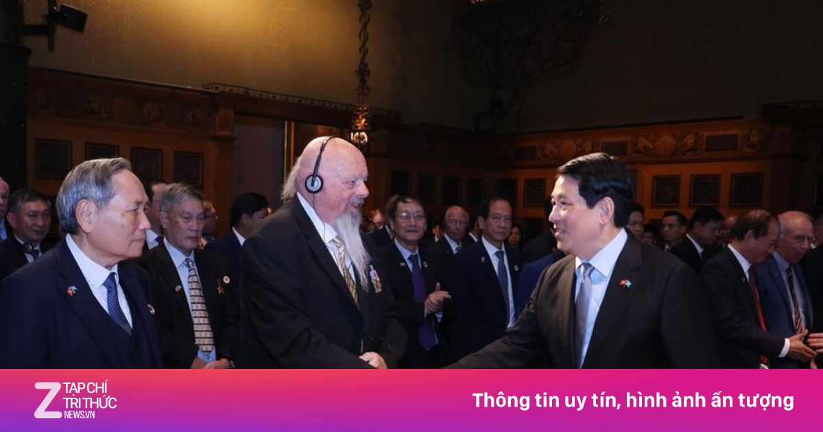 Chủ tịch nước Lương Cường gặp các cựu chiến binh Việt - Mỹ