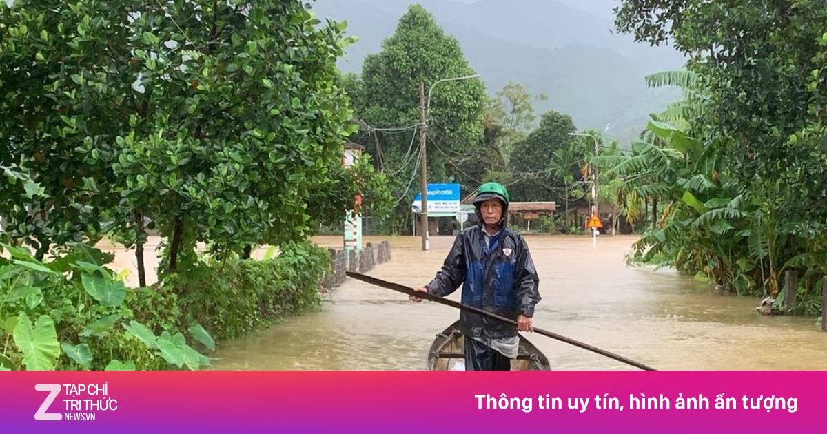 Thông tin mới về mưa lũ đặc biệt nghiêm trọng ở Huế - Đà Nẵng