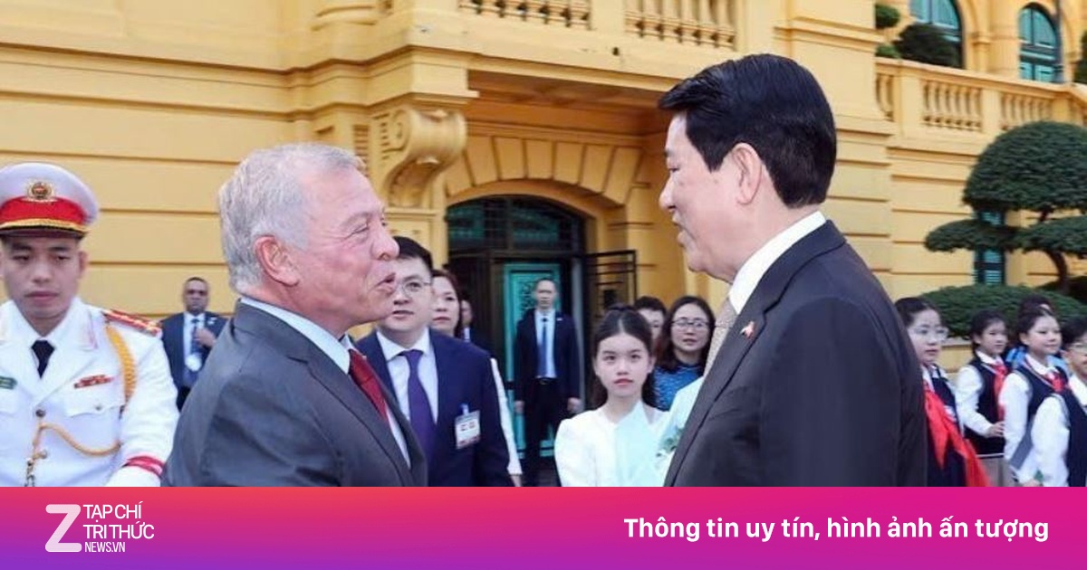Quốc vương Jordan bắt đầu thăm Việt Nam