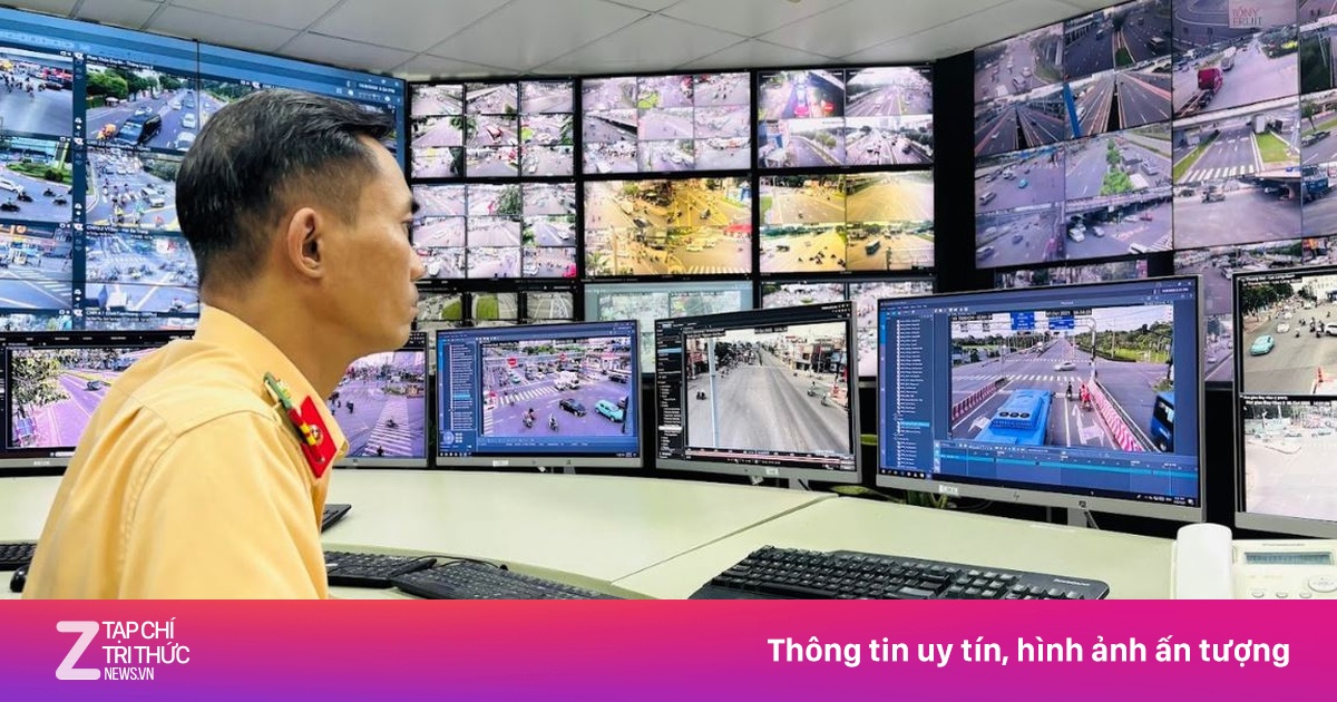 Camera AI Cảnh sát giao thông TP.HCM