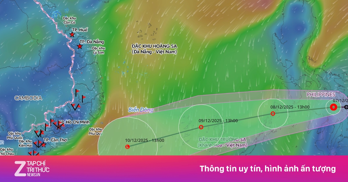 Dự báo mưa lớn diện rộng tại các tỉnh Nam Trung Bộ