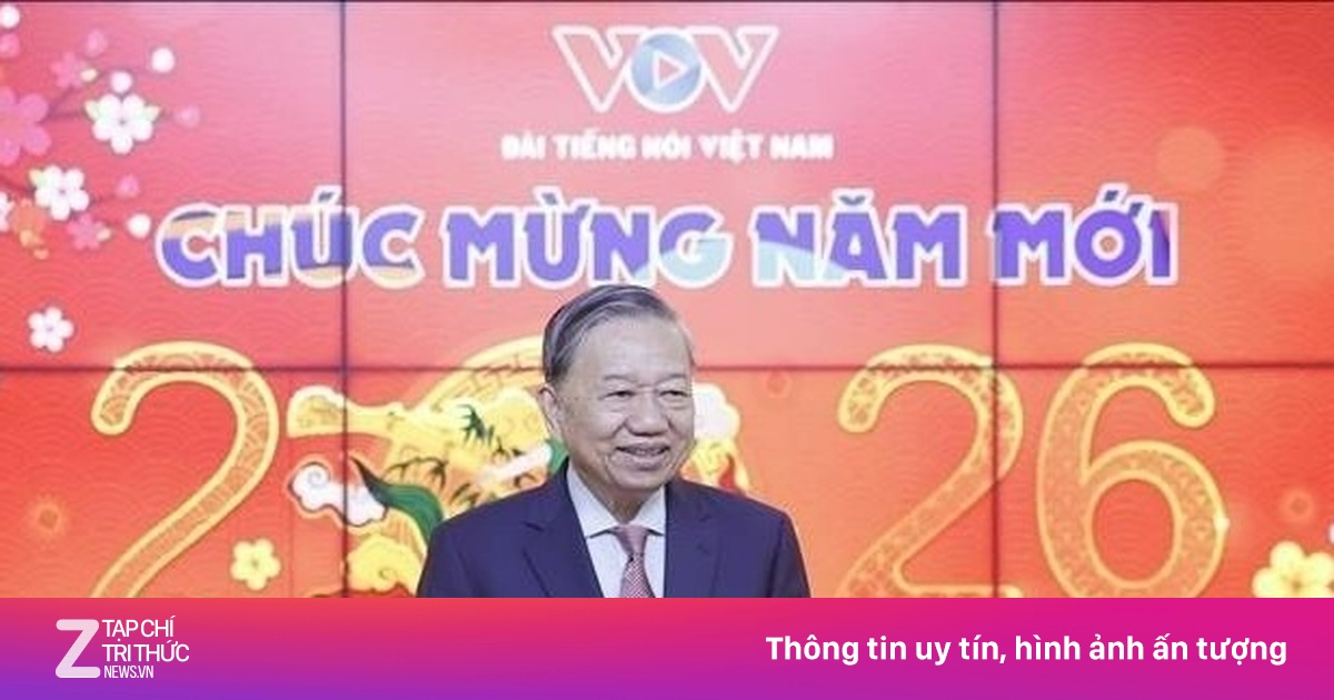 Tổng Bí thư Tô Lâm chúc Tết cán bộ, phóng viên Đài Tiếng nói Việt Nam