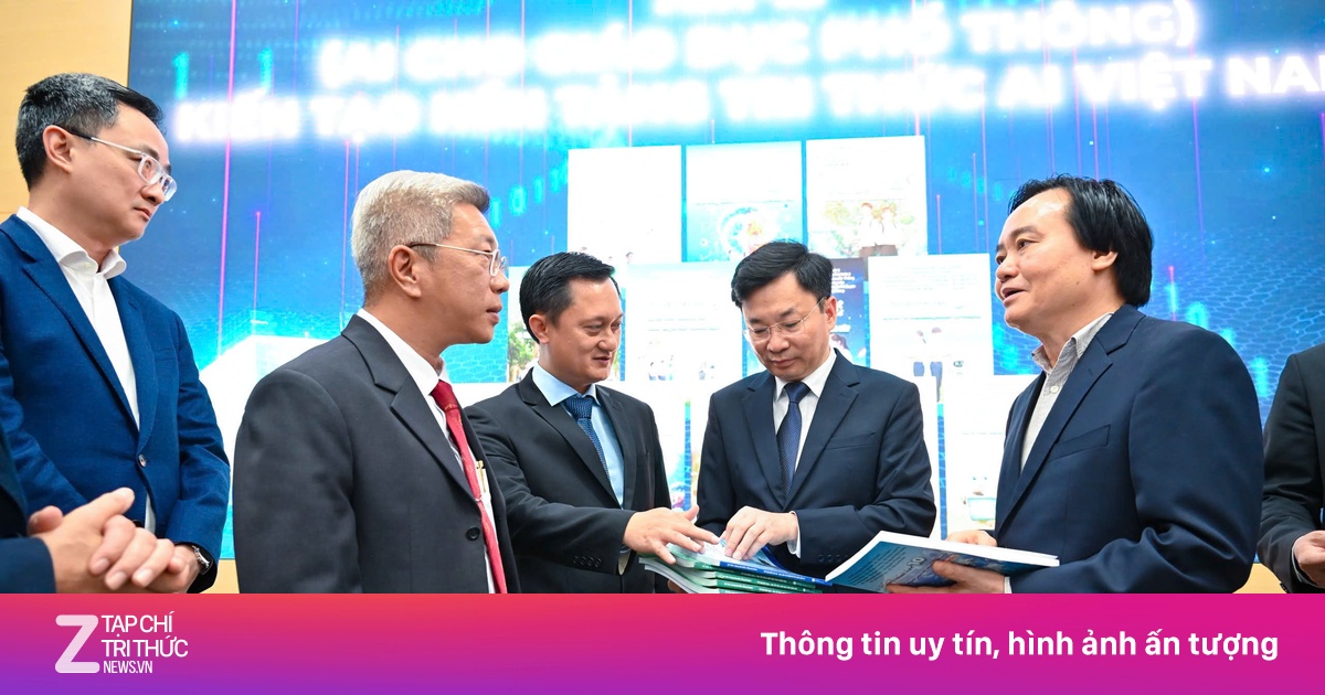 Ra mắt bộ sách AI for K-12: Nền tảng tri thức trí tuệ nhân tạo cho học sinh Việt Nam