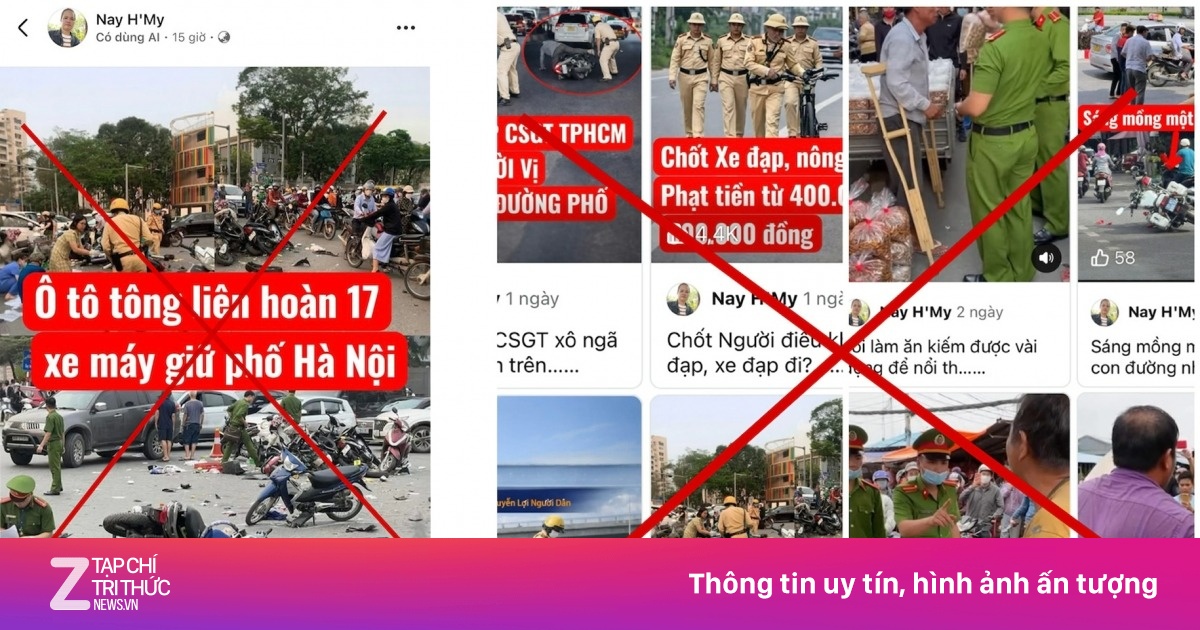 Công an Hà Nội cảnh báo thủ đoạn 'xào' tin cũ để câu view trên mạng xã hội