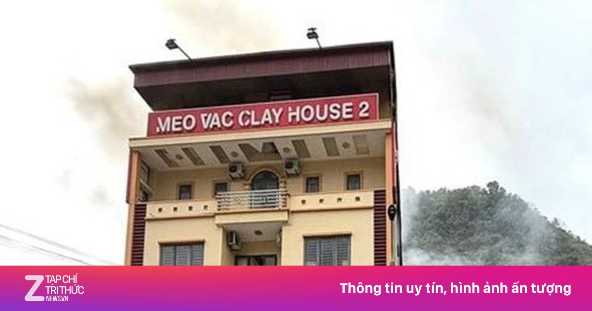 Cháy Tầng 5 Nhà Nghỉ Mèo Vạc, 95 Du Khách Nước Ngoài Được Sơ Tán An Toàn