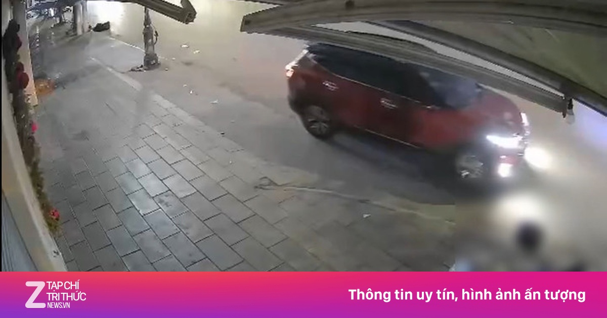 Truy tìm ôtô lao lên vỉa hè, tông gãy chân người phụ nữ rồi bỏ chạy