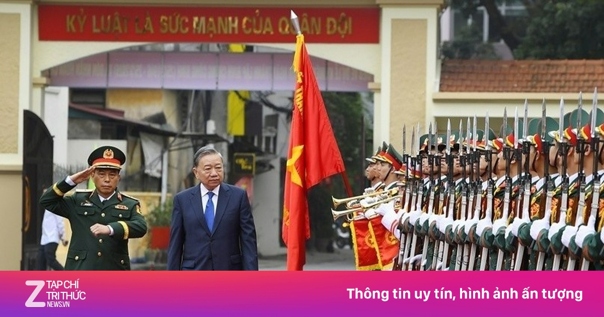 Tổng Bí thư Tô Lâm dự Lễ kỷ niệm 80 năm Binh chủng Công binh và trao Huân chương Hồ Chí Minh