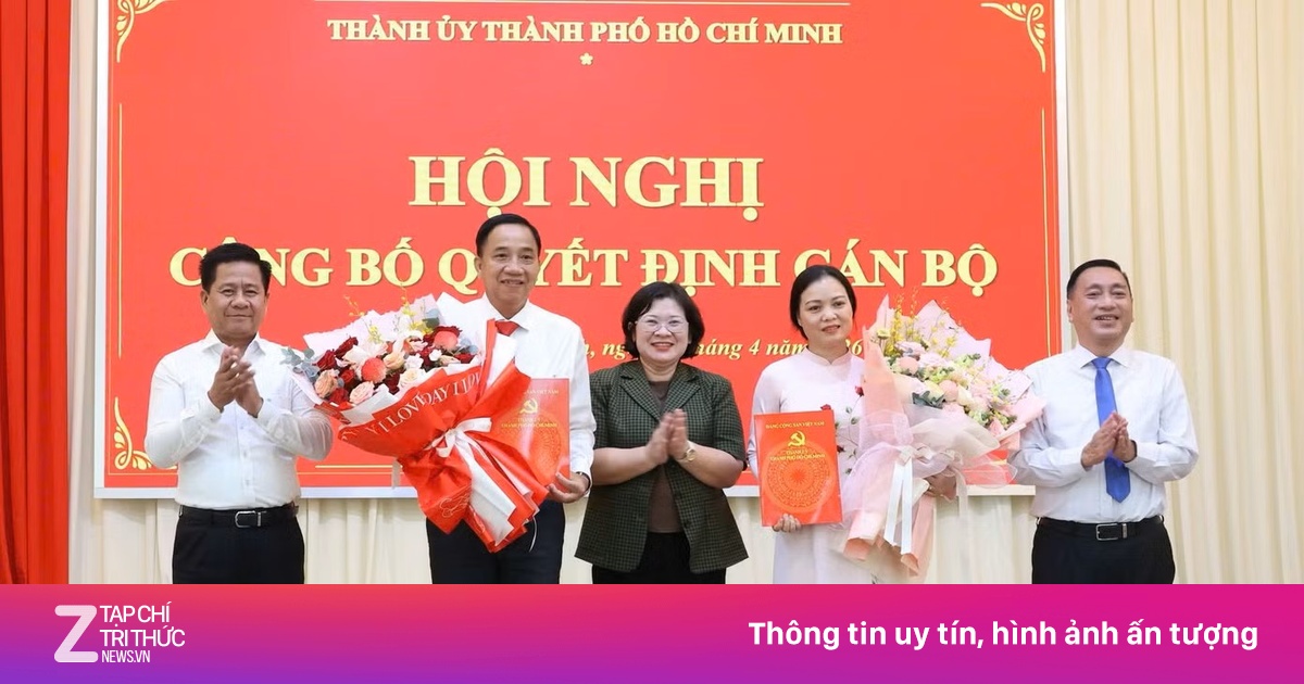 Thành ủy TP.HCM điều động hai nhân sự chủ chốt