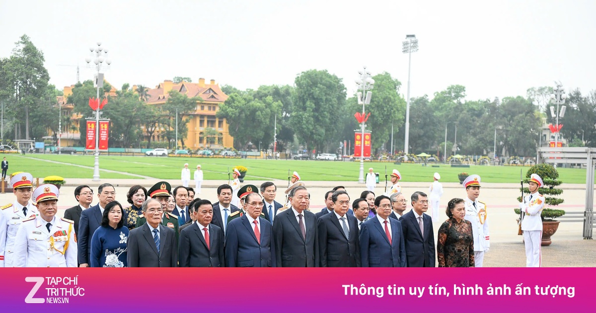 Lãnh đạo Đảng, Nhà nước vào Lăng viếng Chủ tịch Hồ Chí Minh