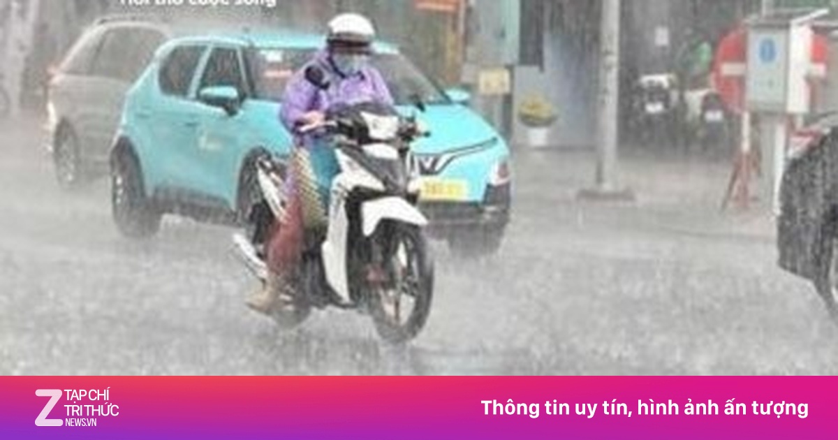 Mùa mưa đến muộn ở Nam Bộ