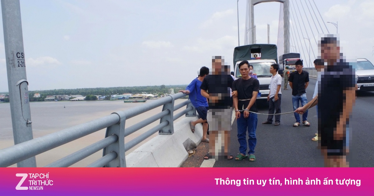 Bắt tên cướp có 4 tiền án, cướp tài sản giữa cầu Rạch Miễu 2