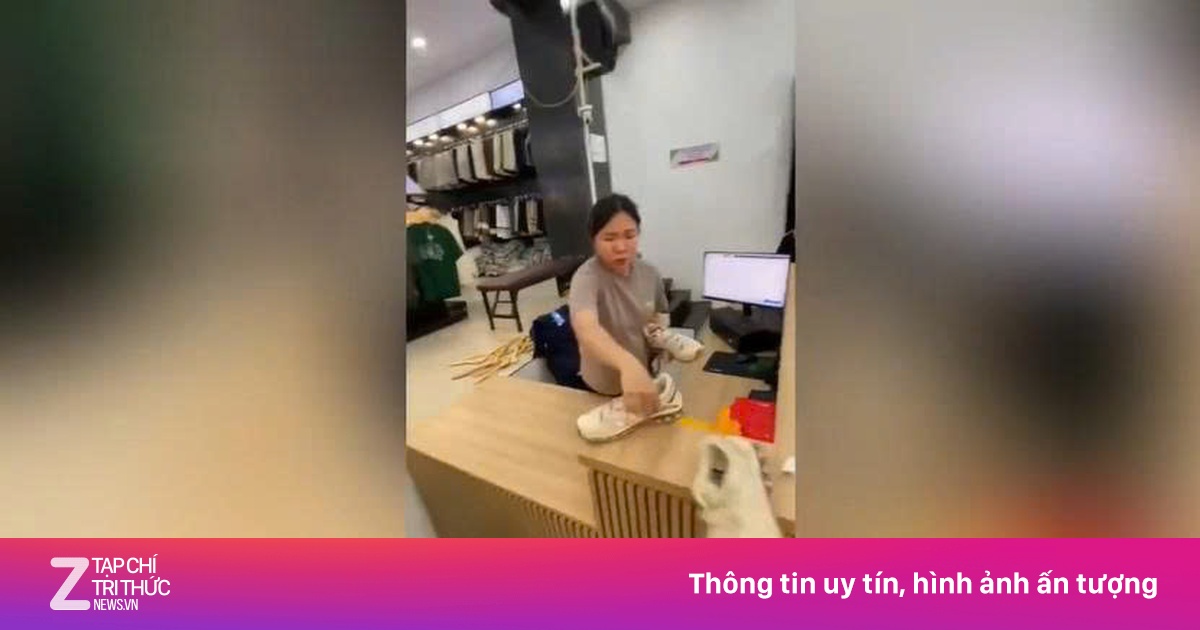 Xác minh vụ nhân viên shop thời trang ném giày vào mặt du khách nước ngoài