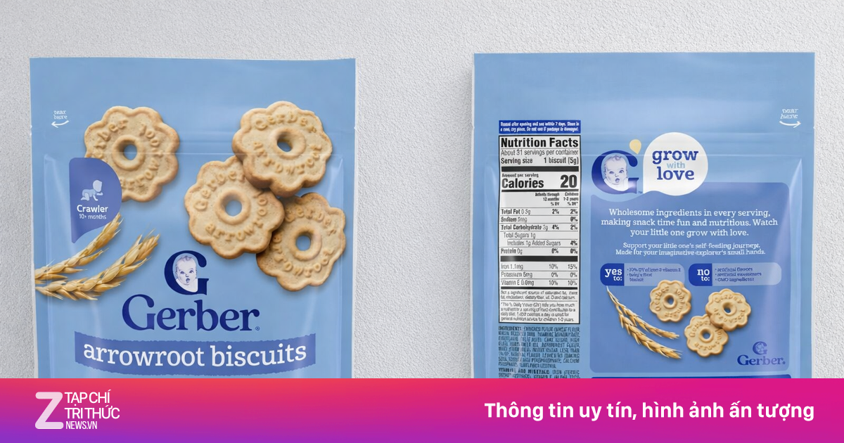 Thu hồi khẩn cấp 21 lô bánh ăn dặm Gerber của Nestlé