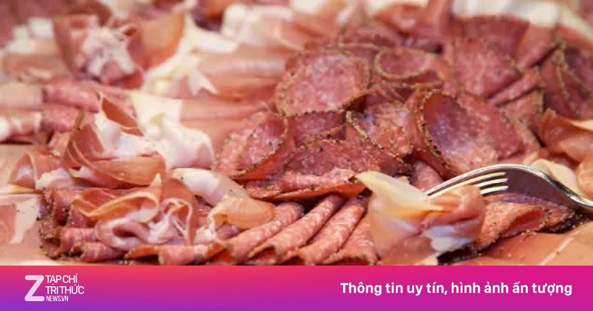 Loại thịt được xếp hàng nhóm gây ung thư số một