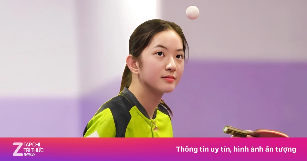 Nhan sắc khó rời mắt của 'nữ thần bóng bàn' 20 tuổi gốc Trung Quốc