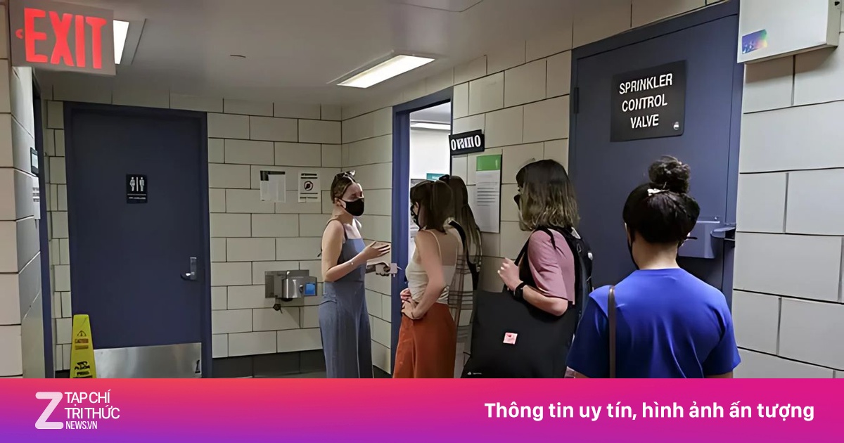 Toilet thành 'phòng trốn áp lực' mới của giới trẻ Mỹ