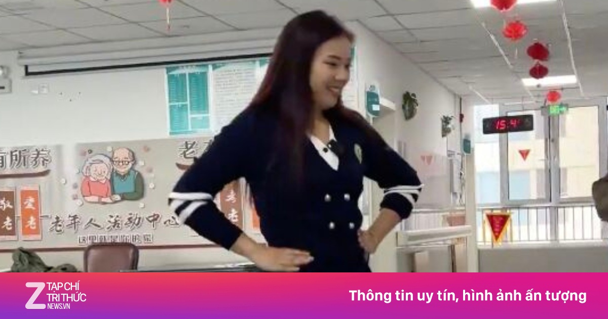 Viện dưỡng lão TQ gây sốc vì để nhân viên nhảy gợi cảm trước cụ ông