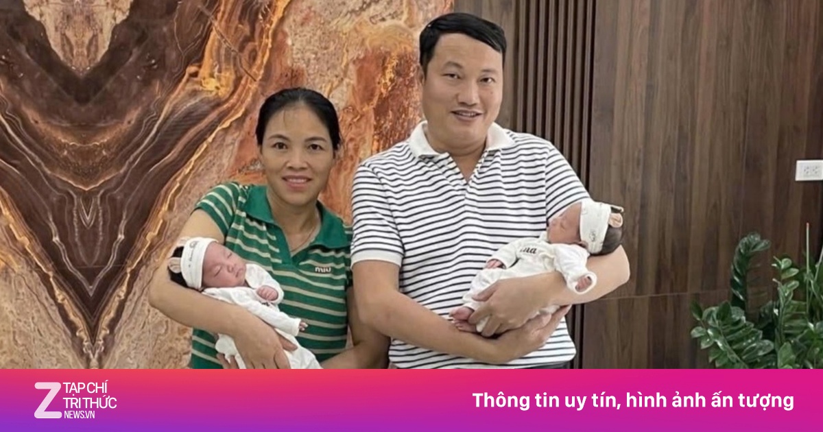 Mẹ U50 sinh đôi sau 2 tháng con gái đẻ, gia đình Bắc Ninh tất bật chăm 3 bé