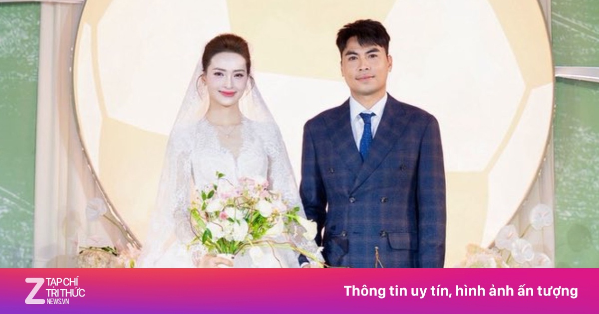Cầu thủ Đức Huy và MC Mù Tạt chính thức về chung nhà sau hôn lễ hoành tráng tại Hải Phòng