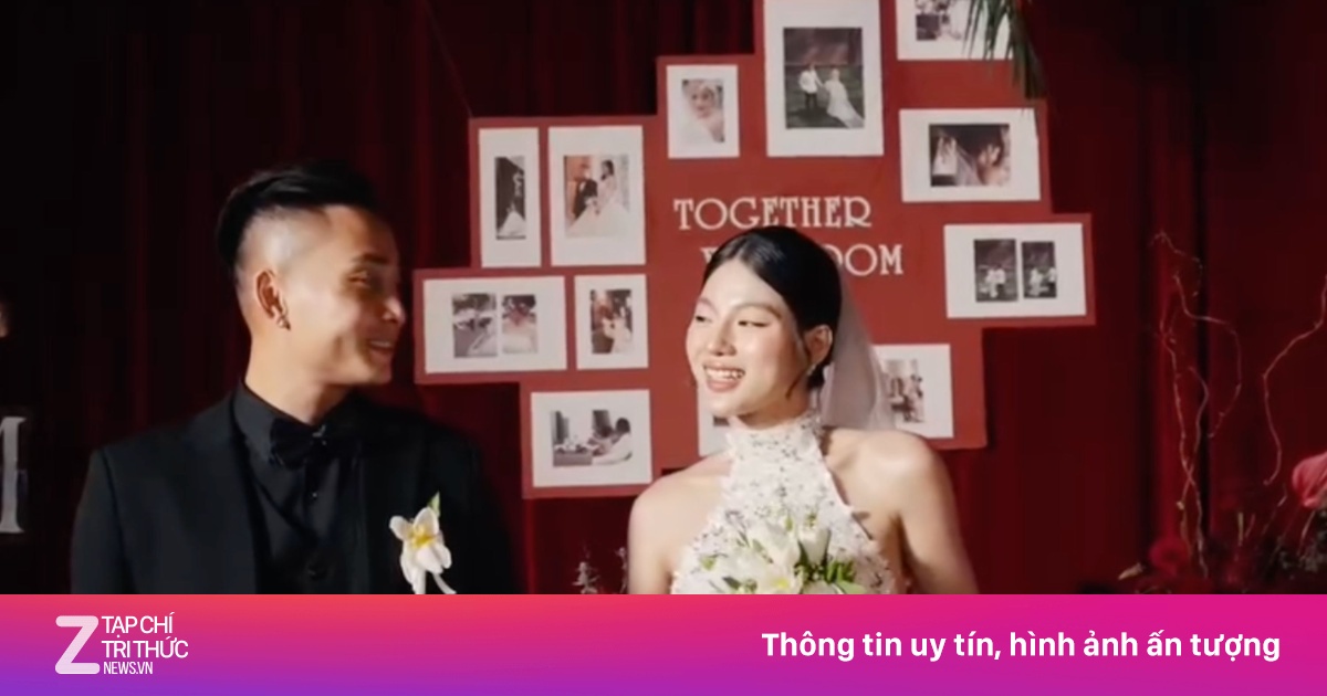Cựu tiền đạo U23 Việt Nam Hồ Tuấn Tài chính thức kết hôn với hot girl Phương Uyên tại TP.HCM