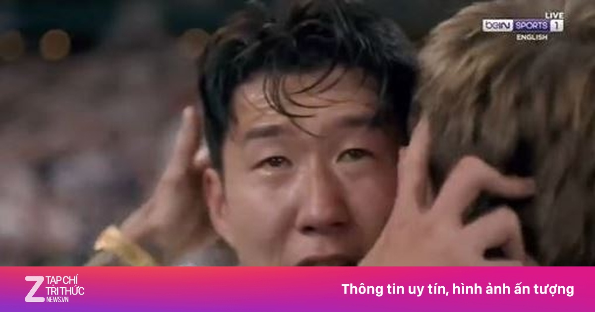 Son Heung-min rơi lệ khi giành danh hiệu đầu tiên