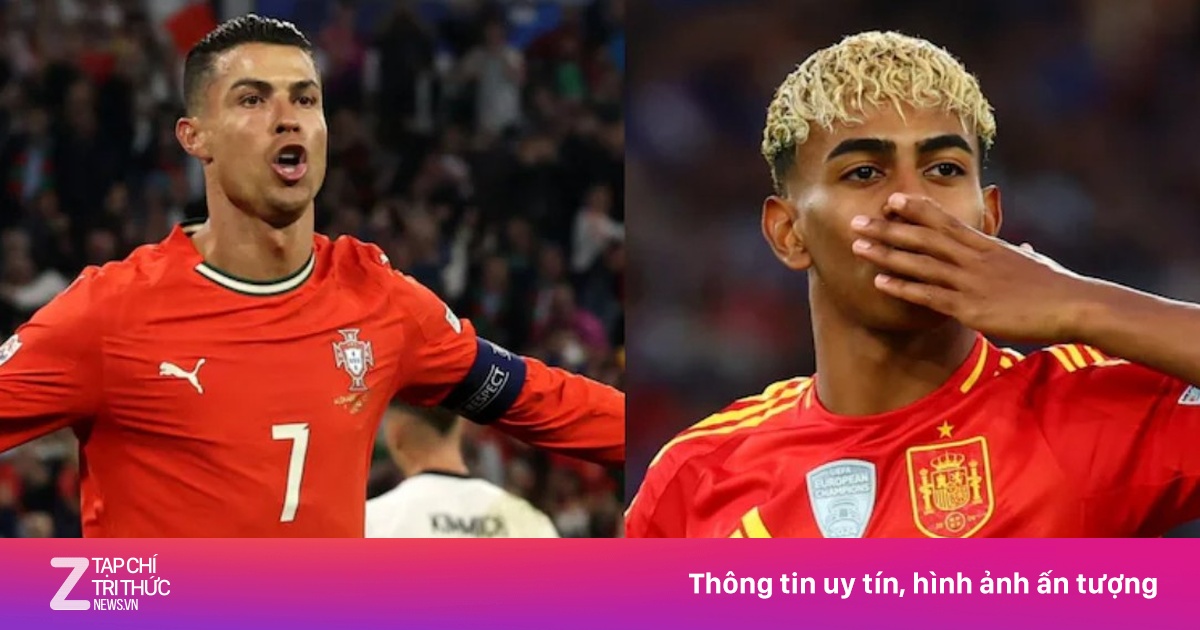 Phản ứng của Ronaldo khi đối đầu Yamal