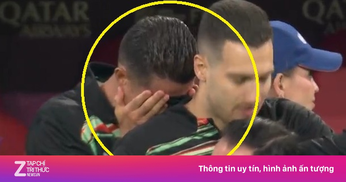 Phản ứng của Ronaldo khi đồng đội đá luân lưu