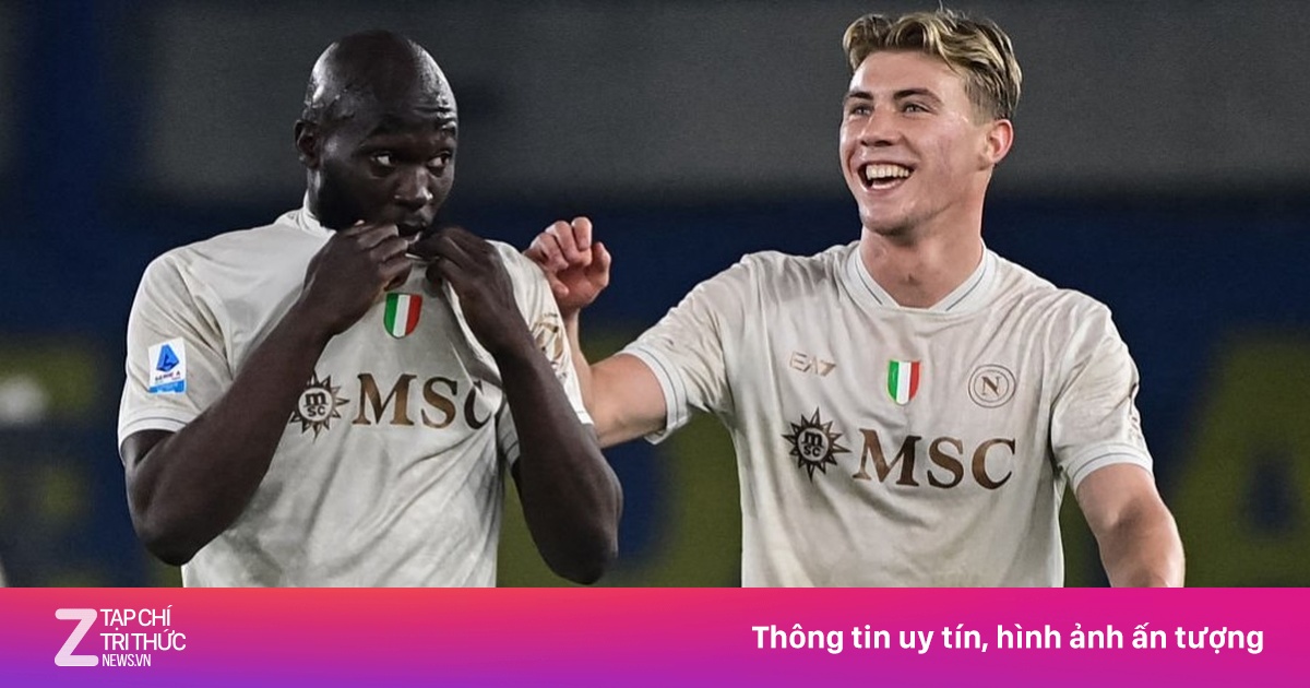 Hojlund Tỏa Sáng, Lukaku Quyết Định, Napoli Thắng Nghẹt Thở Trước Verona
