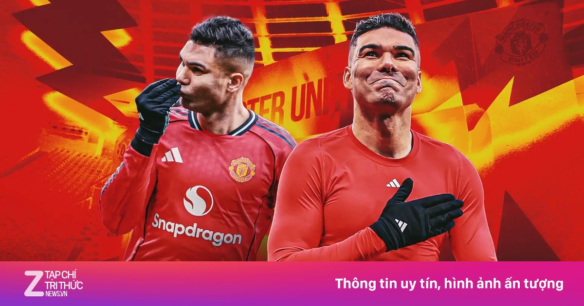 Điều gì khiến Casemiro luôn thắng trên không?