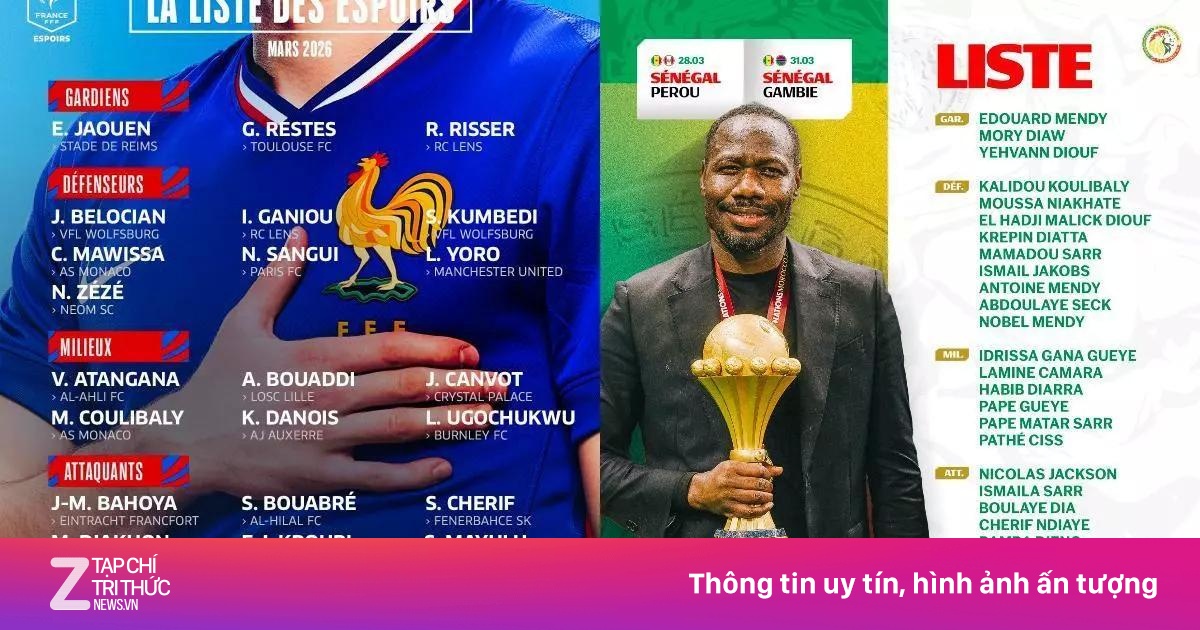 Tiền đạo trẻ Diakhon gây sốc khi cùng lúc được Senegal và U21 Pháp triệu tập