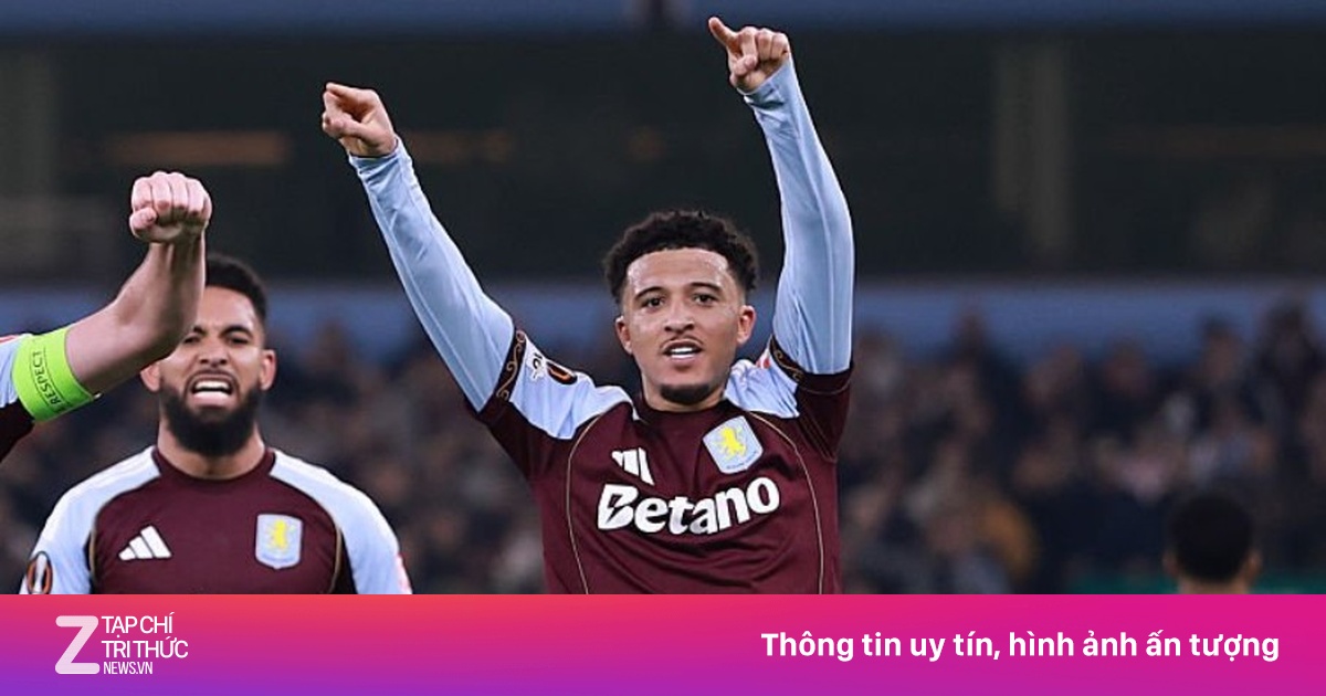 Sancho Tỏa Sáng, Aston Villa Đánh Bại West Ham 2-0 Giữ Vững Top 4 Ngoại Hạng Anh